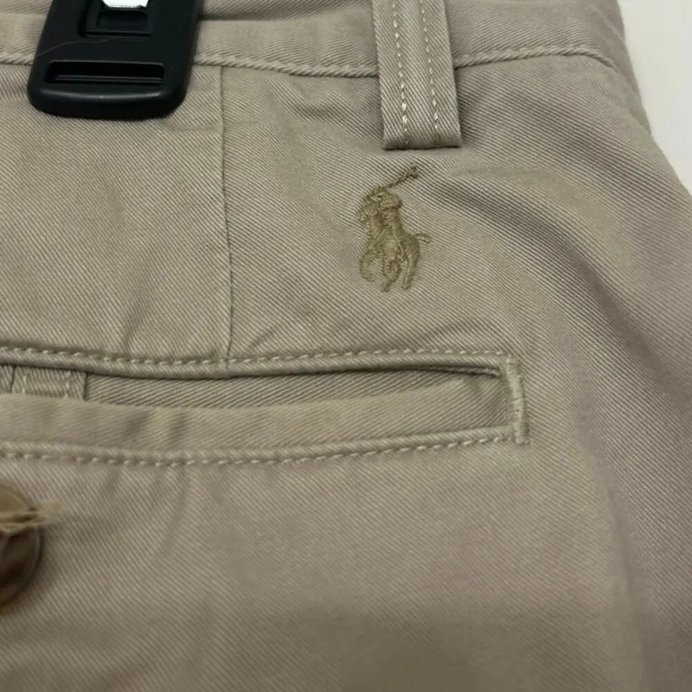 Polo Ralph Lauren Stretch Straight Fit The Polo Chino Classic Cotton Pants 33